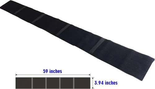 Miniatura 4 de Protectores de árbol para Zip Line y Slacklines, 59 pulgadas de largo, juego de dos