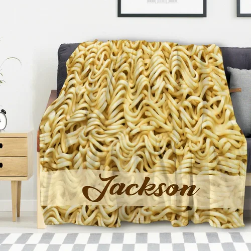 Miniatura 18 de Manta de Chips de Nachos para Otoño Invierno Primavera Todas las Estaciones Cálida Mullida 50x40 pulgadas para Pequeños Microfelpa Ligera Térmica
