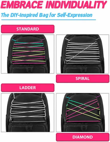 Miniatura 2 de Mochila de baloncesto para hombres y mujeres con compartimento para pelota y zapatos, capacidad de 30L, ligera y transpirable, mochila de fútbol
