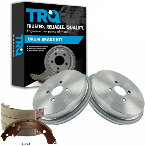 Miniatura 30 de Kit de tambor de freno y zapata ABS trasero TRQ Compatible con Subaru Forester Impreza