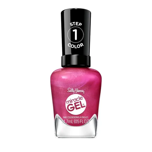 Miniatura 42 de Sally Hansen Miracle Gel Supercharged Pinks Esmalte de uñas Fórmula similar a gel de calidad de salón, sistema de dos pasos, no necesita luz UV