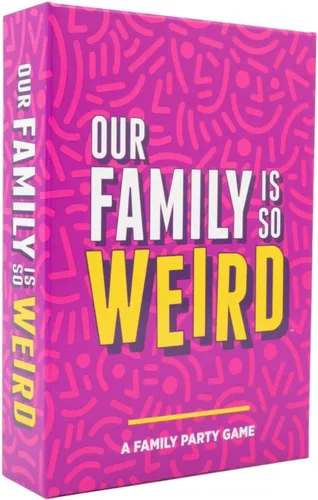 DSS Games Our Family is So Weird [Un juego de cartas familiar para decidir quién es más probable | Idea de noche de juego para adolescentes, adultos