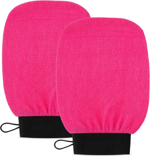 Exfoliante corporal para uso en baño y ducha, exfoliante facial y exfoliante corporal, removedor de piel muerta, guante exfoliante para hombres y