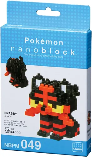 Miniatura 2 de nanoblock - Pokémon - Litten, kit de construcción de la serie Pokémon