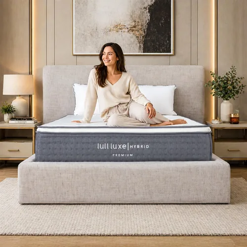 Miniatura 9 de El mejor colchón de espuma con efecto memoria por Lull – garantizado. Lull infusión de gel colchones de espuma viscoelástica, Memory Foam, Blanco