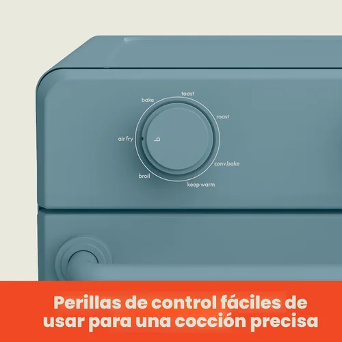 Miniatura 3 de bella Horno tostador Air Fry, 7 opciones de cocción preestablecidas, bandejas revestidas EverGood aptas para lavavajillas incluidas, apagado