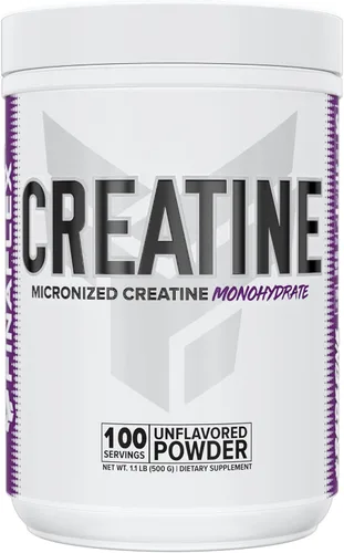 FINAFLEX Creatina pura, sin sabor, 17.64 oz, promueve la fuerza muscular, el tamaño y el rendimiento, monohidrato de creatina micronizada 100% puro,