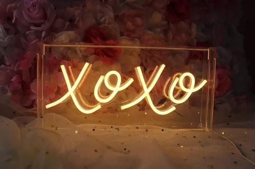 Miniatura 21 de Letrero de neón LED para fiesta, escritorio, dormitorio, hogar, cumpleaños, decoración artística con USB