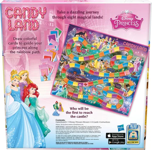 Miniatura 2 de Candy Land – Juego de tablero de edición Disney Princess (versión US)