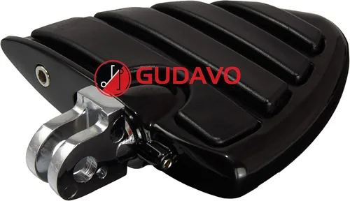 Miniatura 3 de Pedal de pie delantero o trasero de aluminio para motocicleta con soportes para todos los martillos de Victory (delantero (para piloto), estilo: 1