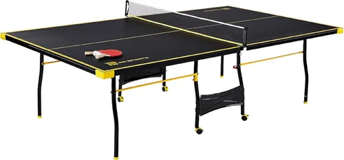 Miniatura 11 de MD Sports Table Tennis Tables Multiple Styles Ping Pong Tables, Foldable for Easy Storage with Nets Included, Perfect for Family Game Rooms