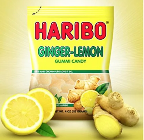 Miniatura 5 de Haribo Caramelos de goma, jengibre y limón, 4 onzas