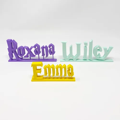 Miniatura 6 de Placa de nombre personalizada, Placa de nombre de estilo HP, Regalo de estilo HP, Decoración de estilo HP, Placa de maestro, Placa de escritorio