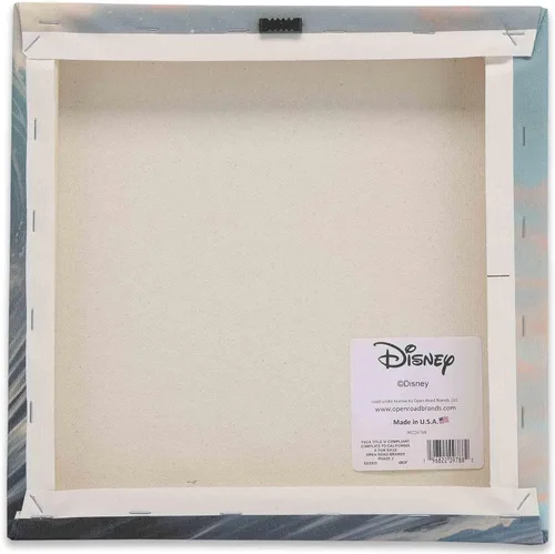 Miniatura 3 de Open Road Brands Disney Lilo and Stitch Surfing Gallery - Lienzo decorativo para pared, diseño de puntada divertida para el hogar