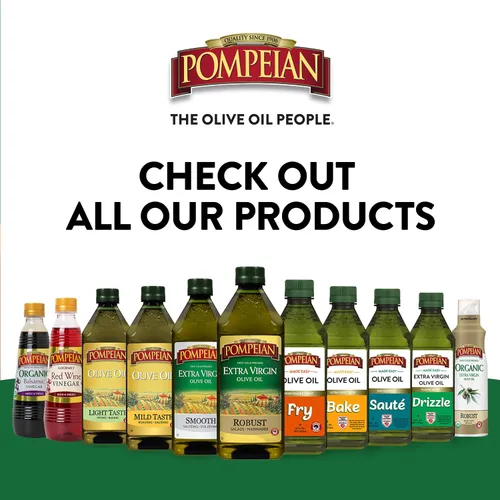 Miniatura 8 de Pompeian Aceite de Oliva, Paquete de Variedad Made Easy, Perfecto para Todas las Necesidades de Cocina, Certificado por la Asociación Americana