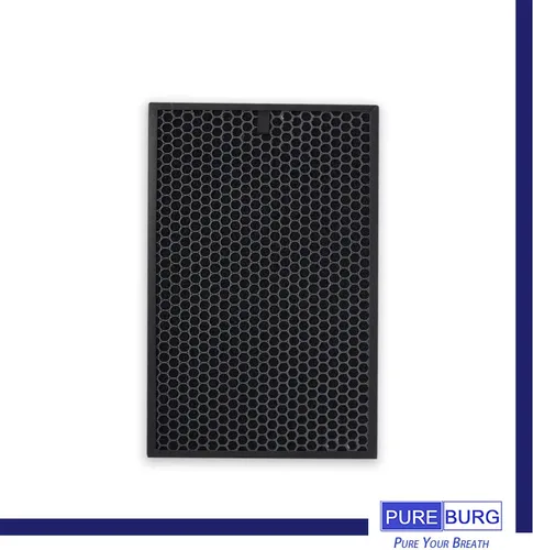 Miniatura 4 de PUREBURG Juego de filtros de repuesto compatibles con purificador de aire Sharp KC-850U y KC-C100U PlasmaCluster H13 HEPA + carbón activado + filtro