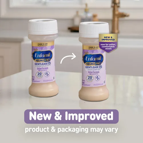 Miniatura 2 de Enfamil Neuropro Gentlease - Fórmula para bebés, lista para alimentar Botella Nursette, alivia los gases y el llanto, vitaminas y minerales
