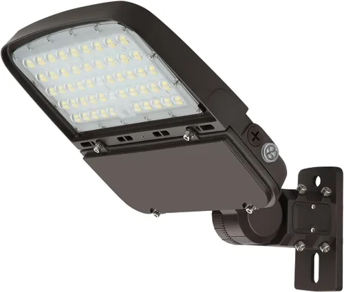 kadision Luz LED de estacionamiento con fotocélula del atardecer al amanecer, 150W/100W/75W ajustable 22500lm (150lm/W) 5000K 100-277V, ajuste