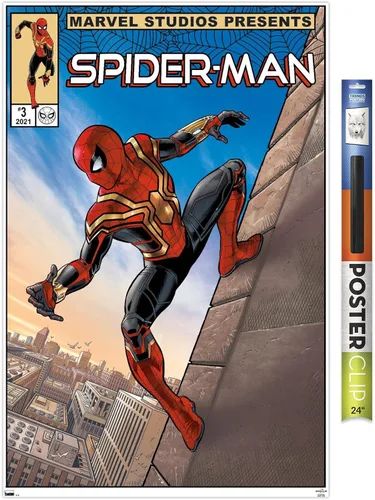 Miniatura 19 de Trends International Marvel Spider-Man: No Way Home - Póster de pared de cómic de pared, 22.4 pulgadas de largo x 14.7 pulgadas, versión enmarcada