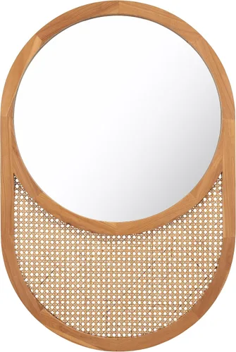 Miniatura 5 de Safavieh Home Collection Danya - Espejo de pared ovalado decorativo ovalado de 24 x 35 pulgadas para dormitorio, sala de estar, baño, entrada
