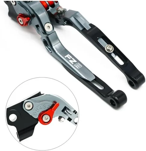 Miniatura 5 de Motorcycle Brake Lever for FZ8 FZ-8 2011 2012 2013 2014 2015 2016-2020 Motorcycle Adjustable Folding Extendable Brake Clutch Levers Handle
