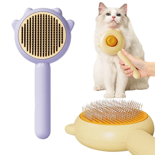 Miniatura 9 de Peine mágico para mascotas, cepillo de aseo para mascotas, cepillo para gatos y perros, cepillo para limpieza de masajes de mascotas, cepillos más