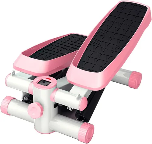 Miniatura 9 de YSUEFIJO Máquina paso a paso para el hogar, mini máquina de ejercicios paso a paso, equipo de fitness antideslizante, escalón plegable de altura