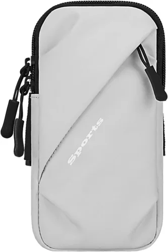 Miniatura 9 de Muñequera para teléfono celular, ajuste universal, resistente al agua, transpirable, soporte para teléfono para correr, ciclismo, escalada