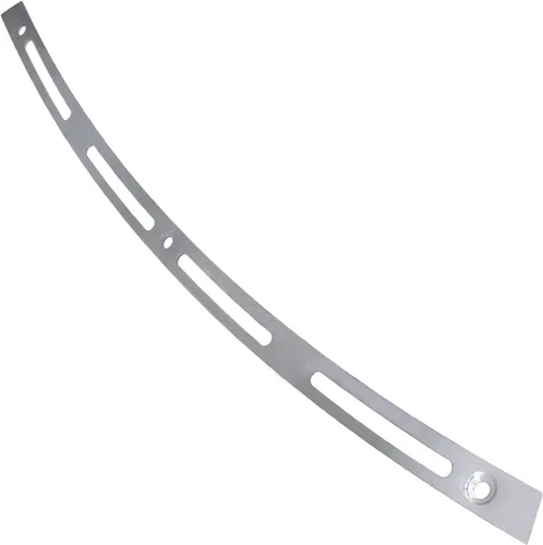 Moldura de parabrisas de acero inoxidable pulido ranurado compatible con Harley Touring Electra Street Glide Ultra Limited Tri Glide 1996-2013
