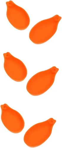 Miniatura 13 de Cabilock 2 soportes de silicona para cucharas y almohadillas de almacenamiento de utensilios de cocina para estufa, sin diseño, ideal para cuchara
