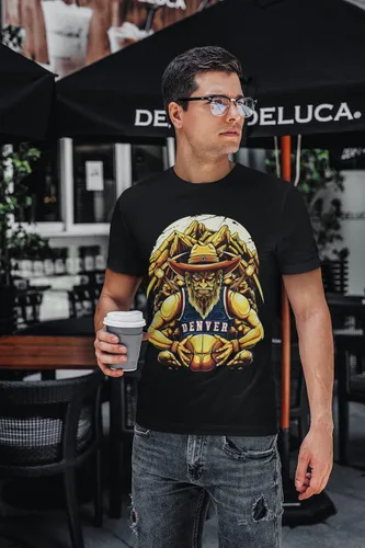 Miniatura 7 de Camisetas gráficas de manga corta con cuello redondo para hombre