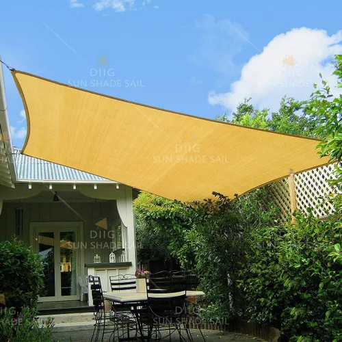 Miniatura 19 de Toldo tipo vela para patios, pérgolas, patios traseros, jardines y exteriores, rectangular, tela para sombra que bloquea los rayos ultravioleta, 6 x