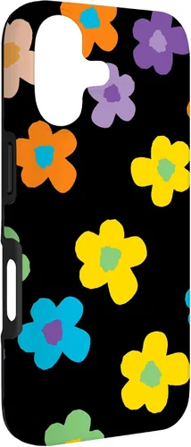 Miniatura 3 de Cute Flower Pattern Multicolor Wildflower Floral Yellow Case for iPhone 17