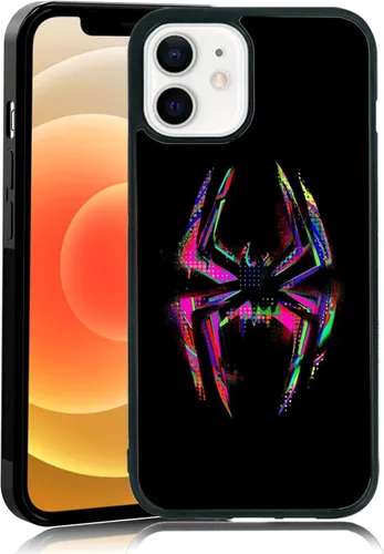Miniatura 14 de Morales Punk Gwen - Funda protectora para iPhone 11 Pro, Spiderverse negro TPU a prueba de golpes, funda protectora para iPhone, linda funda