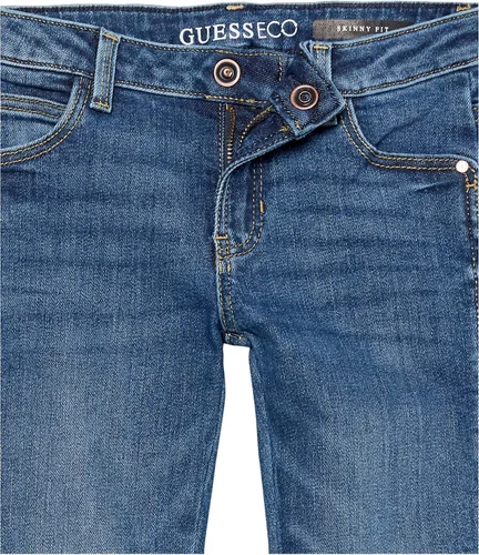 Miniatura 3 de GUESS Jeans elásticos de 5 bolsillos para niña