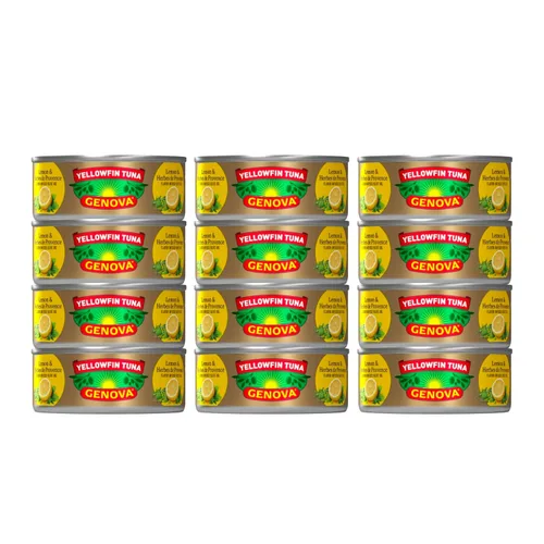 Miniatura 16 de Genova Atún de aleta amarilla premium en aceite de oliva, latas de 5 onzas, paquete de 8 – Atún enlatado rico en nutrientes y alto contenido