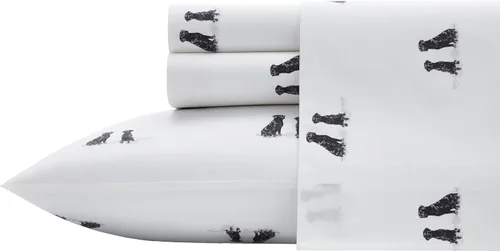 Miniatura 41 de Eddie Bauer - Sábanas tamaño Queen, juego de ropa de cama de percal de algodón, decoración del hogar crujiente y fresca (Canoe Lake Paddle, Queen)