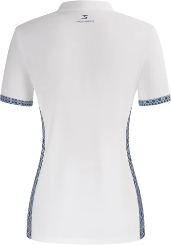 Miniatura 2 de JACK SMITH Polo de golf para mujer que absorbe la humedad UPF 50+ camisas de manga corta