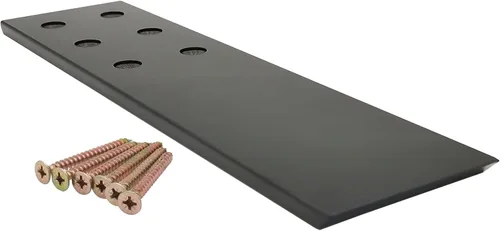 Paquete de 3 soportes para encimera, montaje superior, sólido y resistente, pared de rodilla, soporte de estante flotante, soporte de estante
