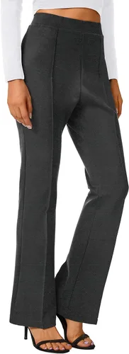 Miniatura 59 de Urban CoCo Pantalones de trabajo elásticos con corte de bota, pantalones de yoga pequeños para oficina casual