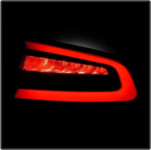 Miniatura 6 de KEEKPO - Para Dodge Charger 2015-2022 Estilo Fábrica Luz Trasera Lámpara de Freno Montada en el Cuerpo Exterior de Repuesto Lado del Pasajero Rojo