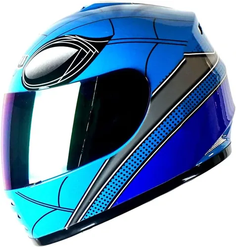 Miniatura 20 de WOW Casco integral para motocicleta, bicicleta urbana BMX MX para niños: HKYB15 Araña roja