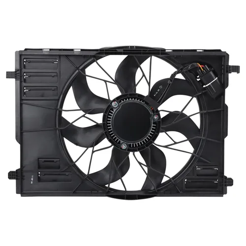 Miniatura 144 de TRQ Conjunto de ventilador de refrigeración del radiador CH3115205 compatible con Jeep Renegade 2019-2021