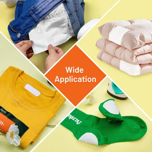 Miniatura 6 de TransOurDream Tru-White - Parches de tela para planchar para ropa, parche de reparación extra grande para ropa, jeans, sábanas, funda de edredón