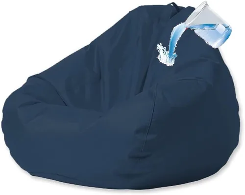 Miniatura 6 de Funda impermeable para puf para exteriores (sin relleno) para jardín, playa, piscina, puf flotante, puf, silla Oxford para niños y adultos