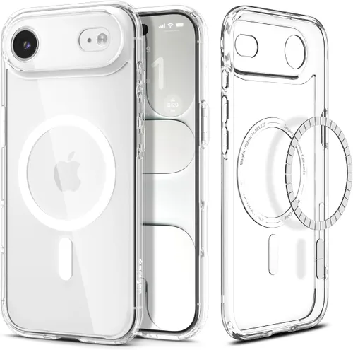 Miniatura 222 de Spigen Funda para iPhone 13 Mini, ultra híbrida MagFit [antiamarilleo] [compatible con Magsafe] - Transparente