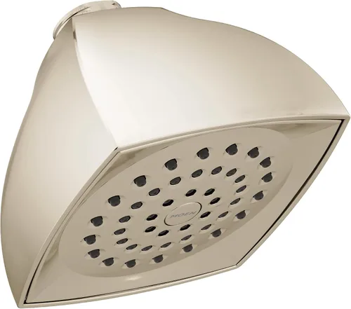 Miniatura 5 de Moen 6325BN - Cabezal de ducha Moenflo Water Sense, de una función, níquel cepillado