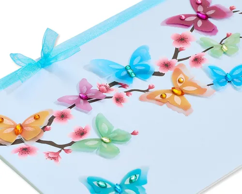 Miniatura 4 de Papyrus Tarjeta en blanco (flor de cerezo)