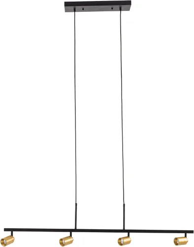 Miniatura 10 de Shura - Lámpara de techo LED redonda integrada de 3 luces negras con cabezales giratorios, luz de techo ajustable de montaje empotrado, 3000 K, 1365