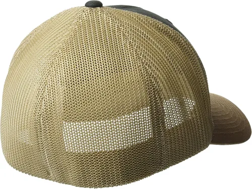 Miniatura 462 de Columbia - Gorra de malla con bandera con árboles unisex para adultos, corona alta